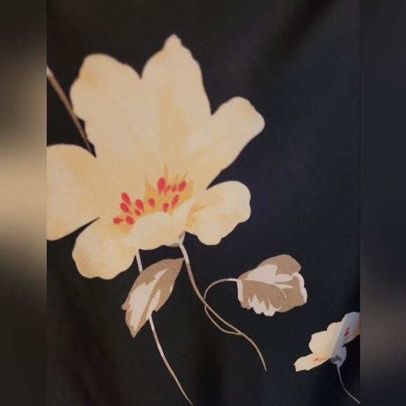 Floral Black Dress - Picture 3 of 5